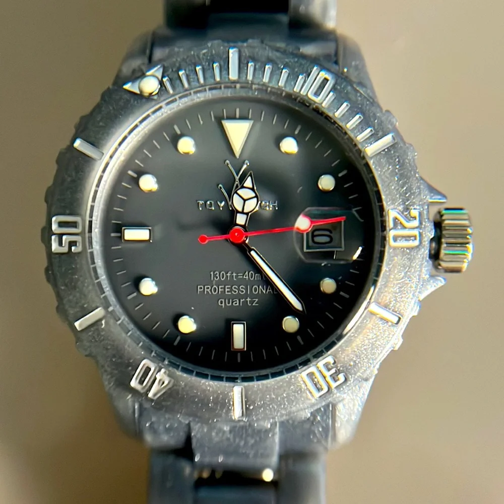 ToyWatch Gunmetal Plasteramic Unisex Watch